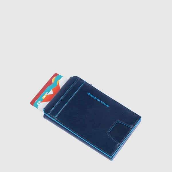 Portacarte Blue Square Piquadro - MYLILLY