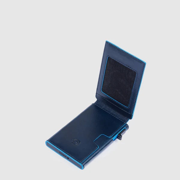 Portacarte Blue Square Piquadro - MYLILLY