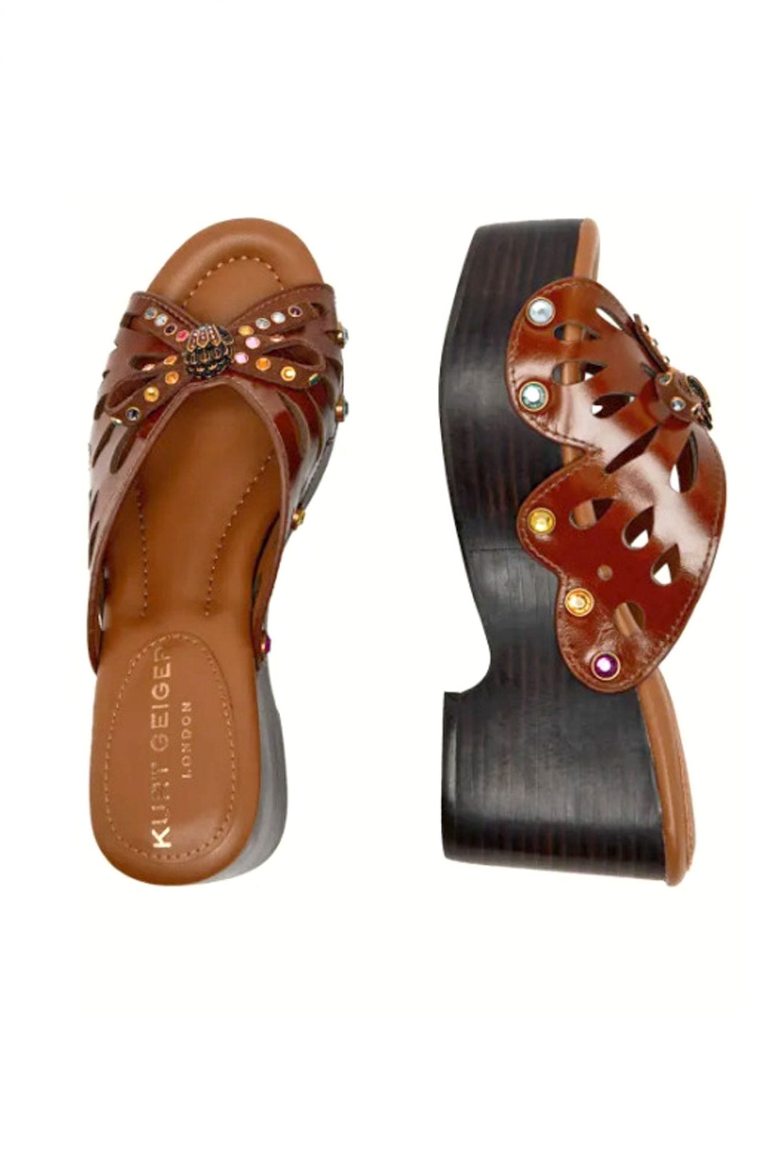 Sandalo con zeppa Butterfly Wedge Kurt Geiger