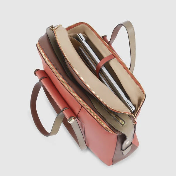 Borsa Circle tre comparti Piquadro