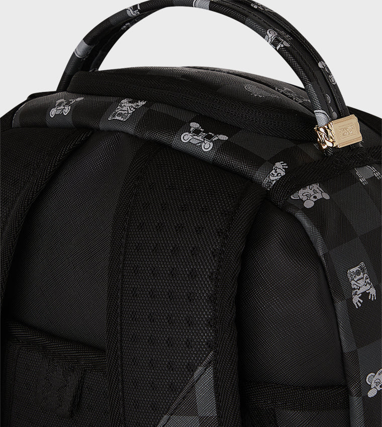 Gray Peeking Character Check Dlxsv Backpack Sprayground