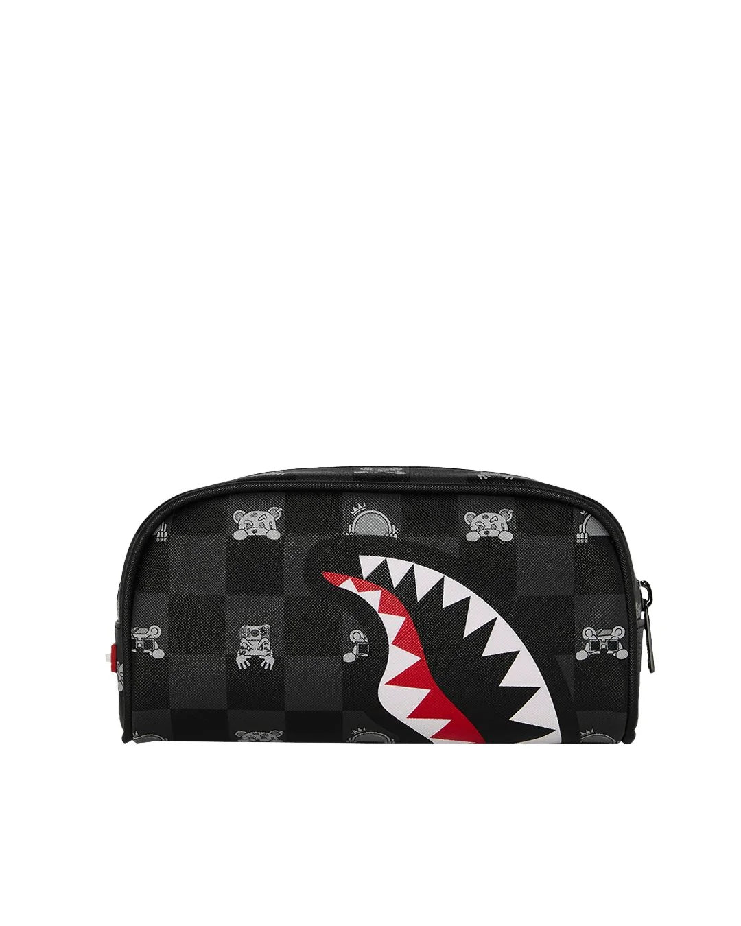 Gray Peeking Character Check Pencil Pouch Sprayground - MYLILLY