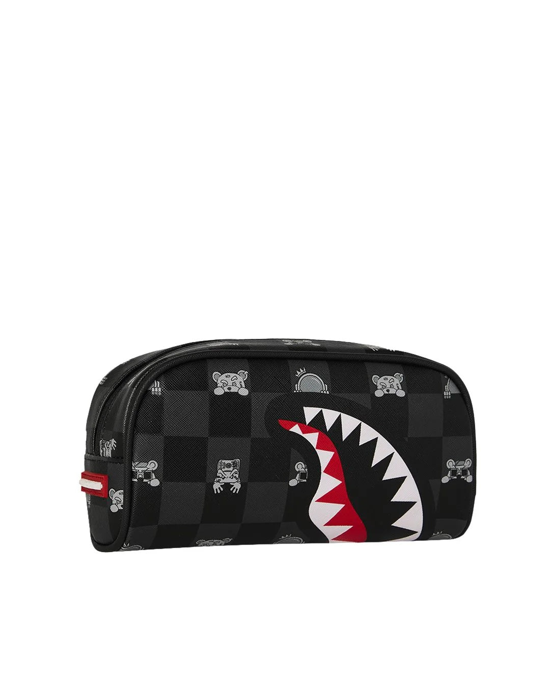 Gray Peeking Character Check Pencil Pouch Sprayground - MYLILLY