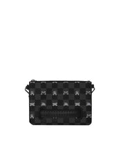Gray Peeking Character Check Crossbody Pouchette Sprayground - MYLILLY