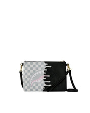 Cream Check Unfinished Shark Crossbody Pouchette Sprayground - MYLILLY