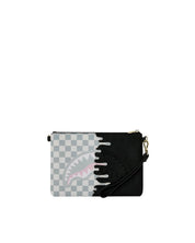 Cream Check Unfinished Shark Crossbody Pouchette Sprayground - MYLILLY