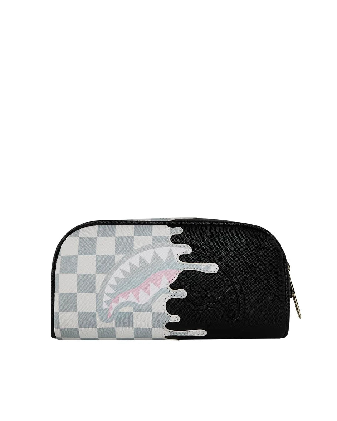 Cream Check Unfinished Shark Pencil Pouch Sprayground - MYLILLY