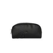 Silver Side Drip Black Check Pencil Pouch Sprayground