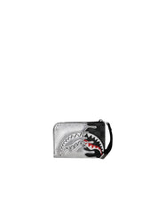 Silver Side Drip Black Check Wallet Sprayground