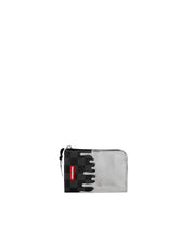 Silver Side Drip Black Check Wallet Sprayground