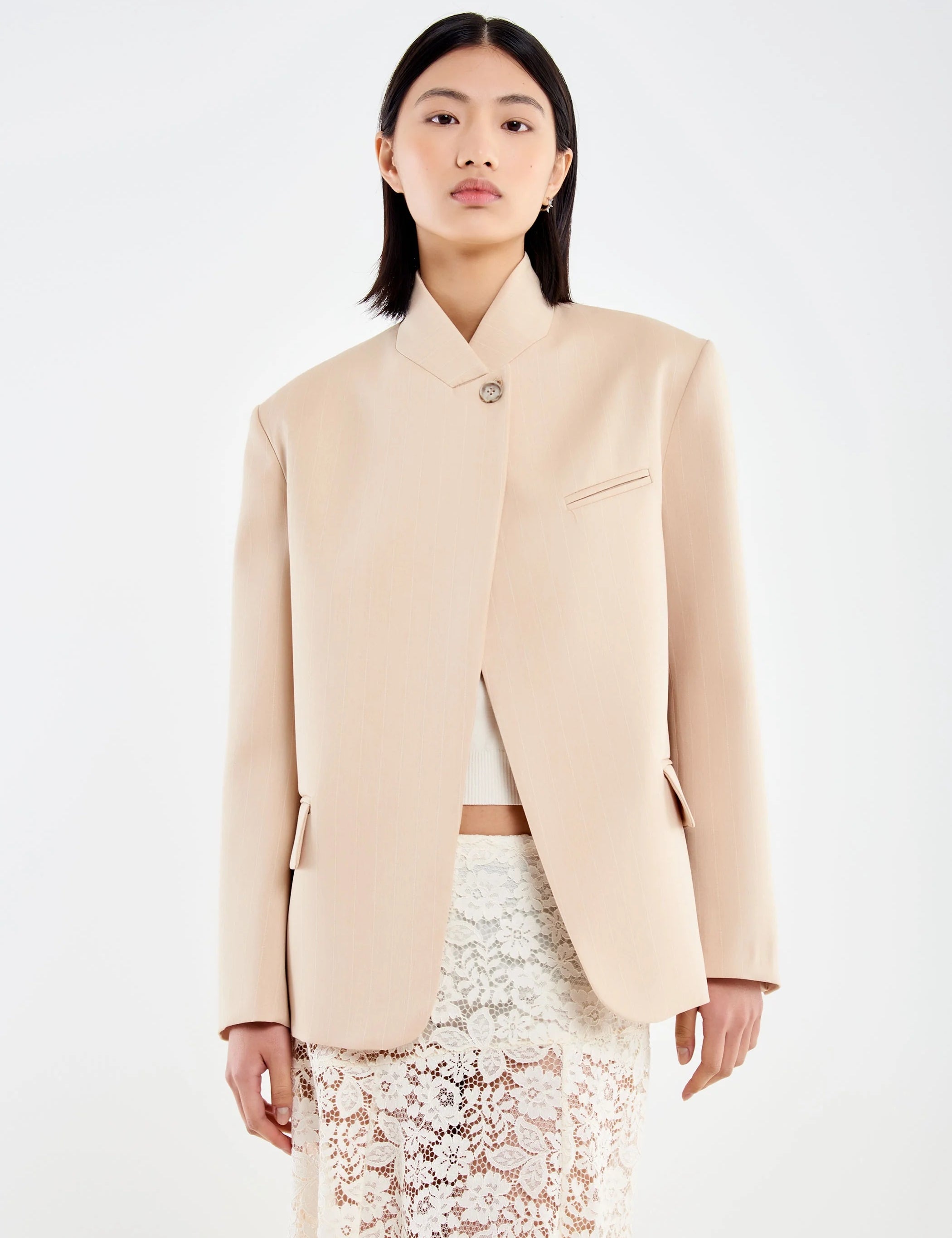 Blazer Tessuto Gessato Vicolo - MYLILLY