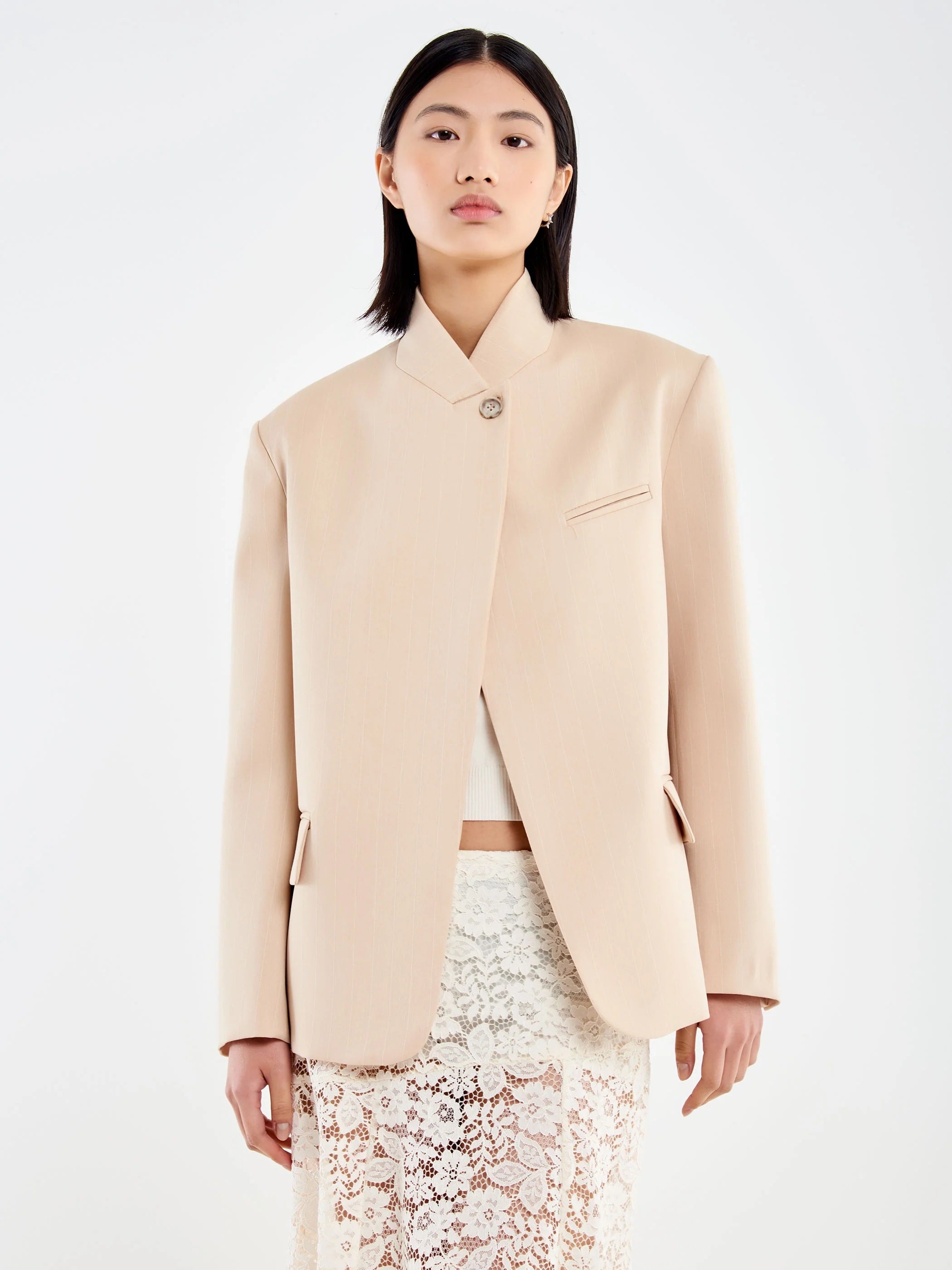 Blazer Tessuto Gessato Vicolo - MYLILLY