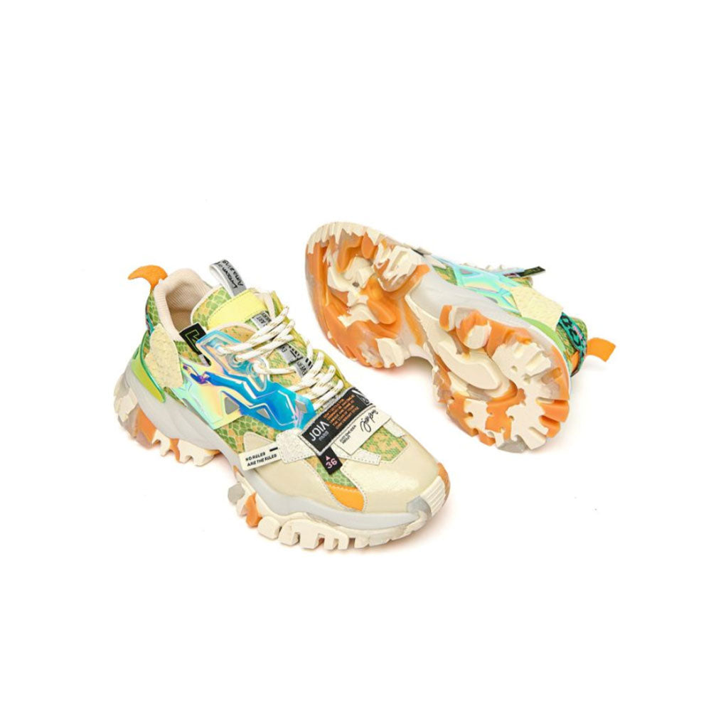 Joia Paris Legion Joia Paris sneakers for women, stylish casual footwear with white and pastel accents, comfortable and trendy.