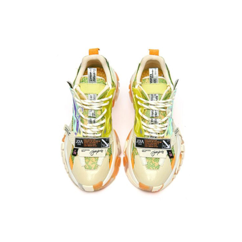 Pair of Legion Joia Paris women's sneakers with stylish design, featuring white and pastel accents, for casual and trendy looks.