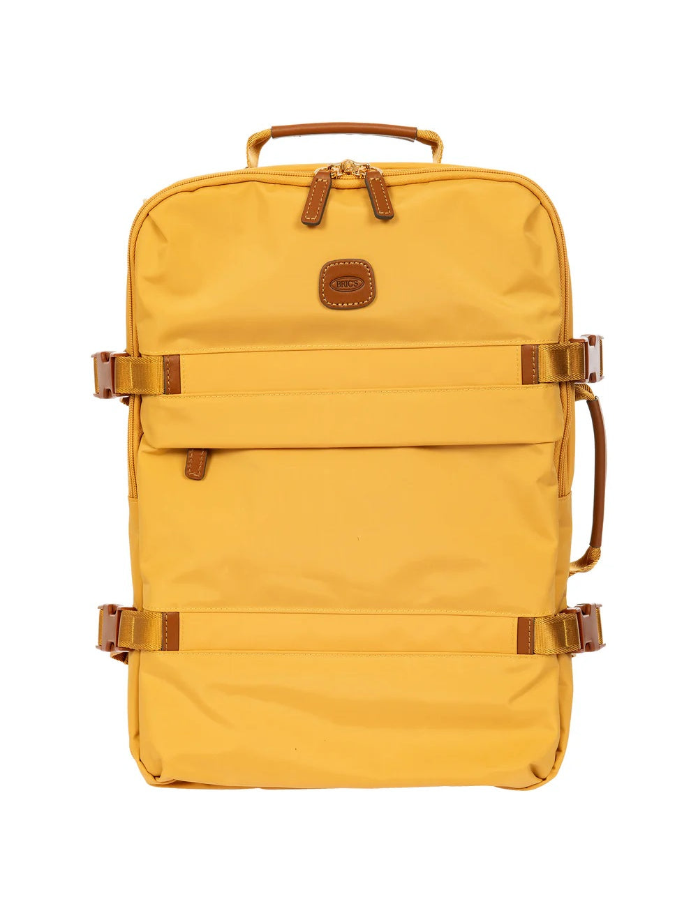 Unisex Bric`s Zaino X-Travel backpack with multiple compartments and padded shoulder straps, designed for travel and daily use.