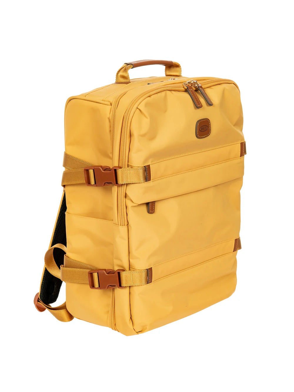 Bric’s Zaino X-Travel Bric’s unisex backpack with multiple compartments and padded straps, designed for travel and daily use.