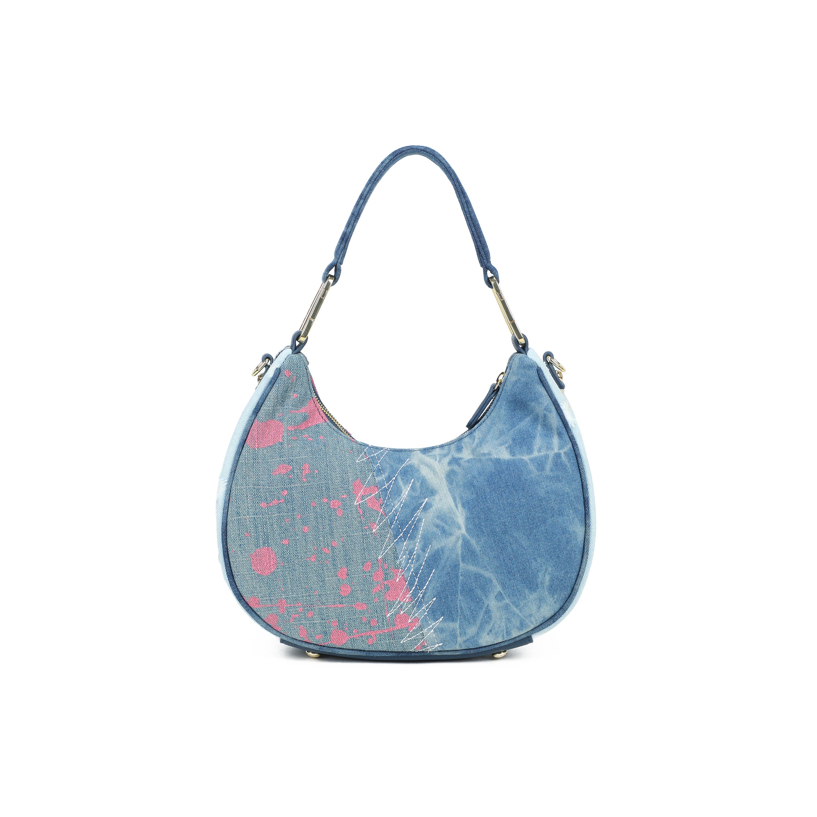 Borsa a spalla Amy Jeans Braccialini - MYLILLY