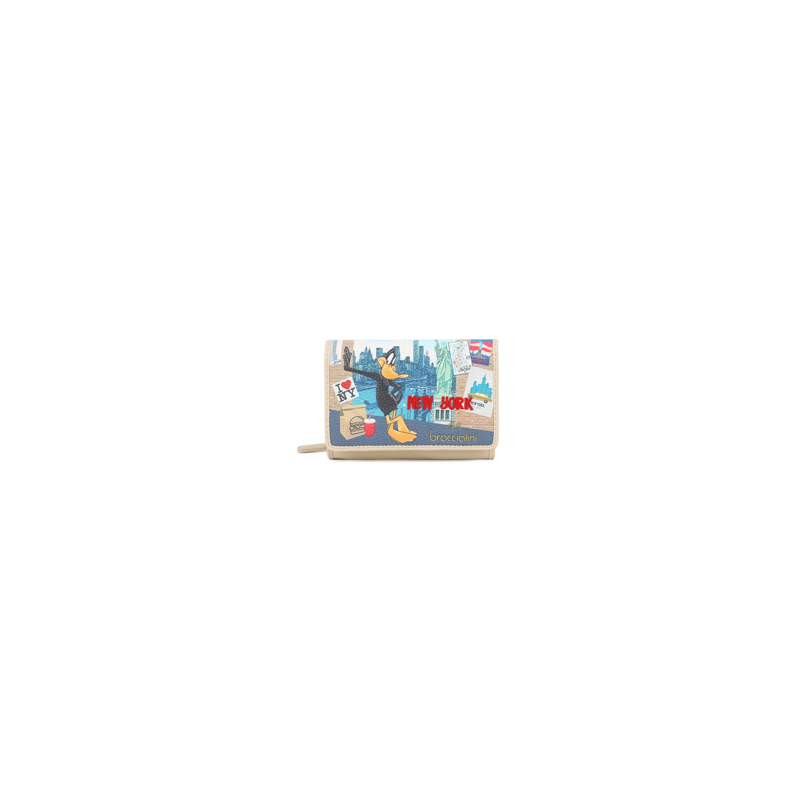 Portafoglio  Cartoline Looney Tunes Braccialini - MYLILLY