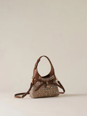 Borsa a mano Halo Mini Borbonese - MYLILLY
