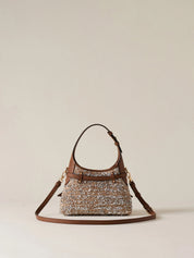 Borsa a mano Halo Mini Borbonese - MYLILLY
