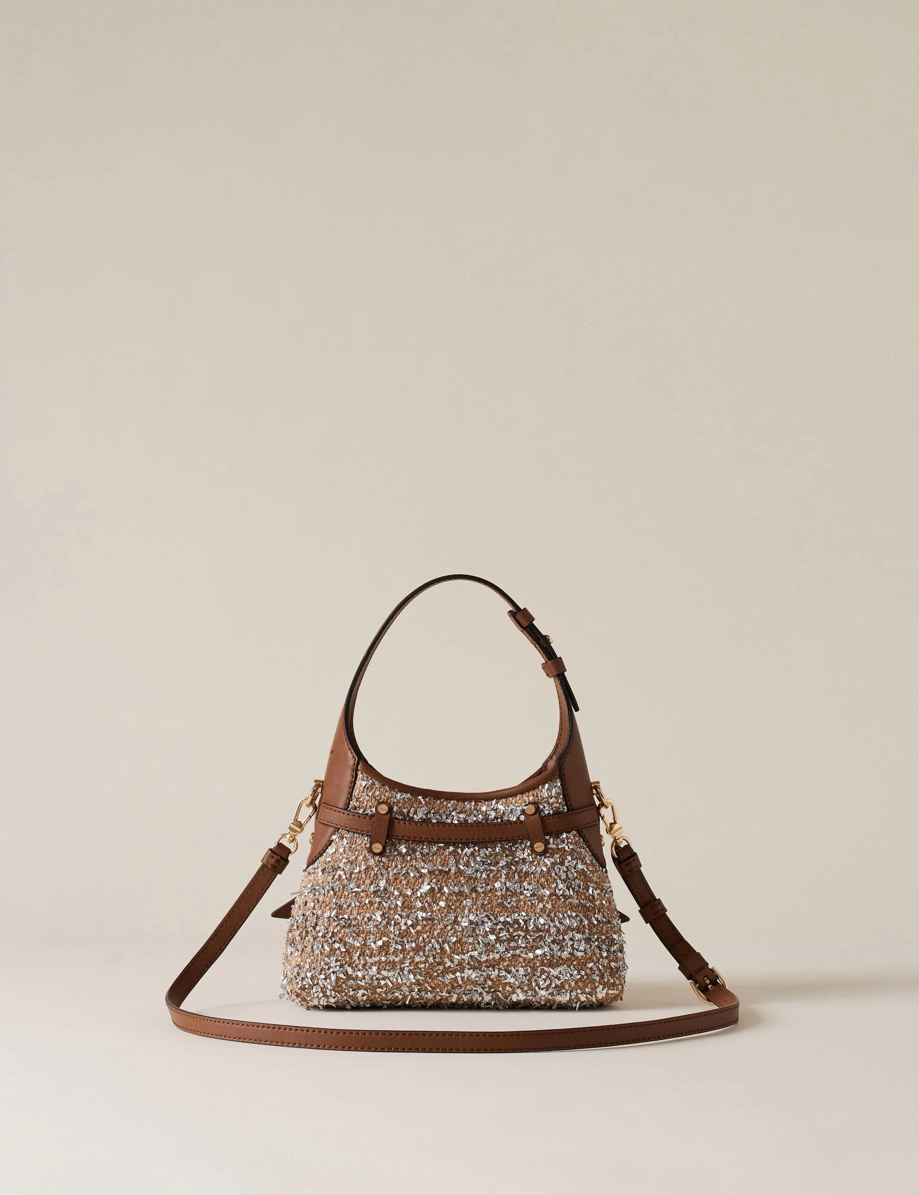 Borsa a mano Halo Mini Borbonese - MYLILLY