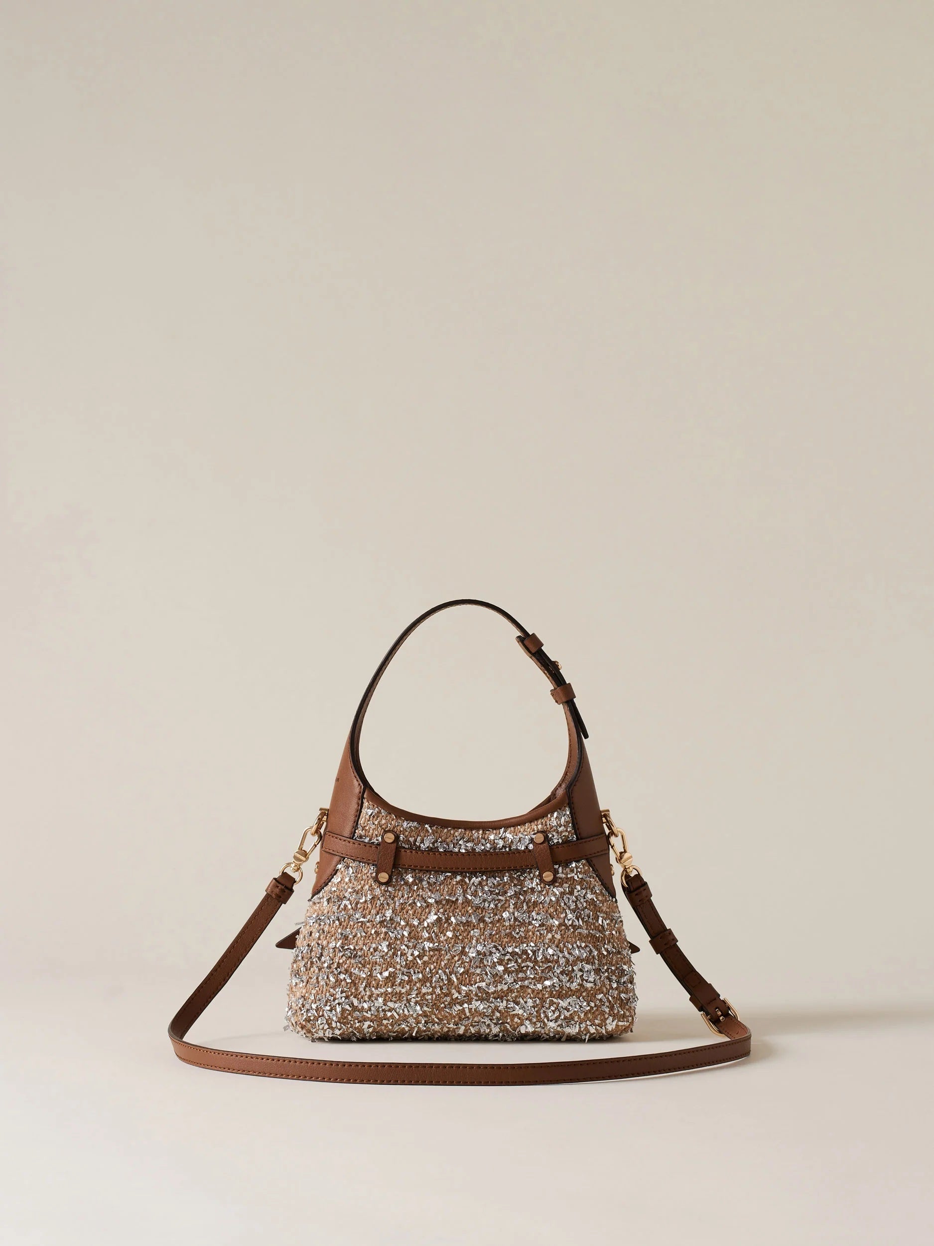 Borsa a mano Halo Mini Borbonese - MYLILLY