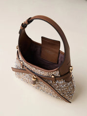 Borsa a mano Halo Mini Borbonese - MYLILLY