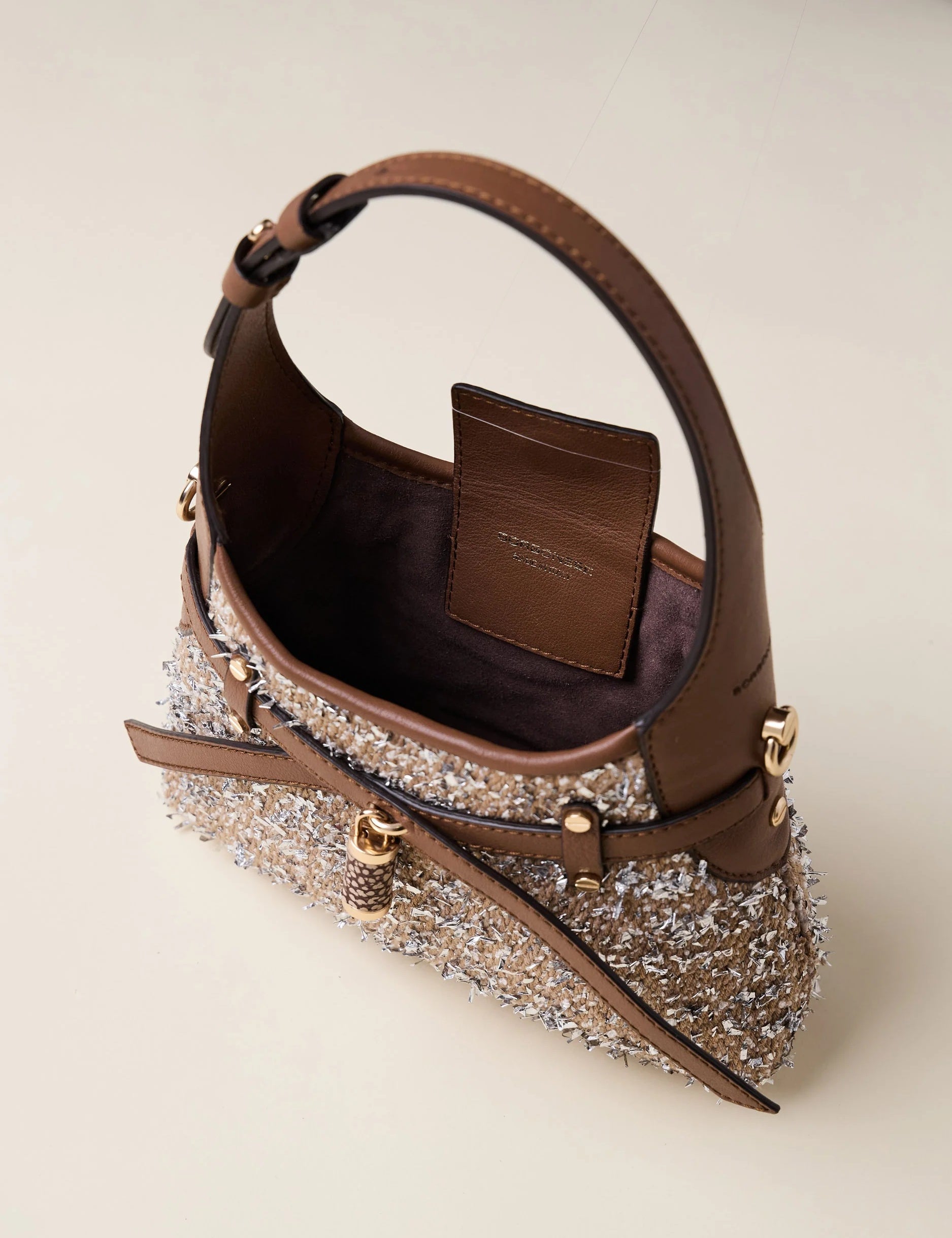 Borsa a mano Halo Mini Borbonese - MYLILLY