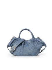 Francesco Biasia Ruffle Handbag