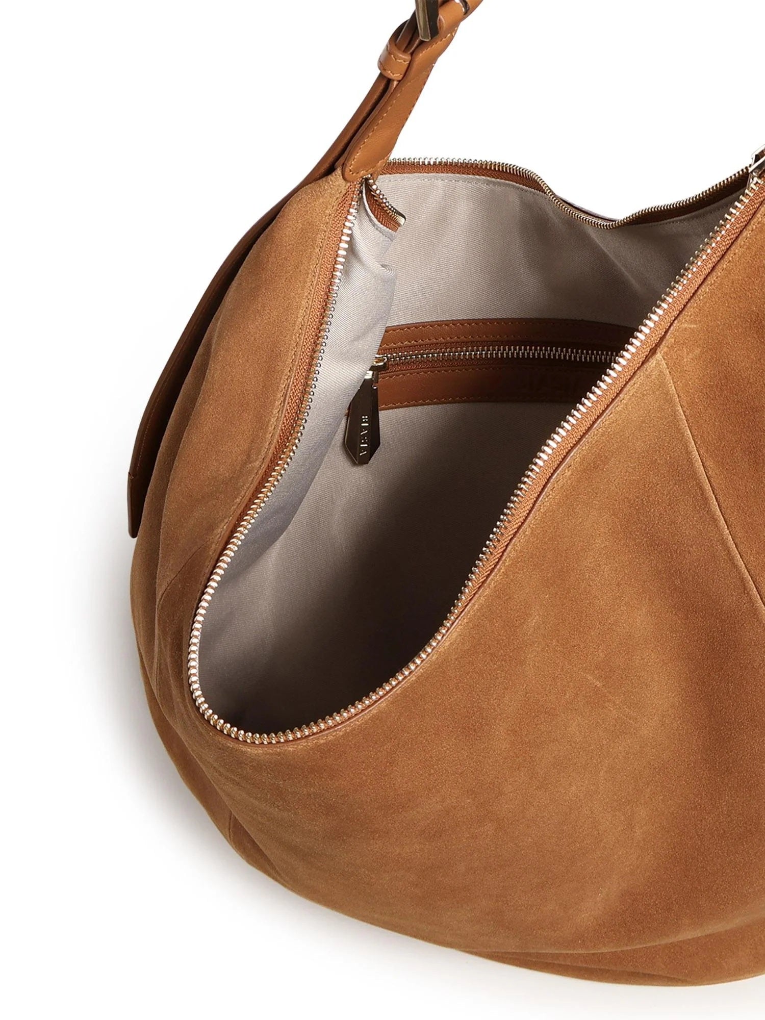 Francesco Biasia suede Croissant shoulder bag