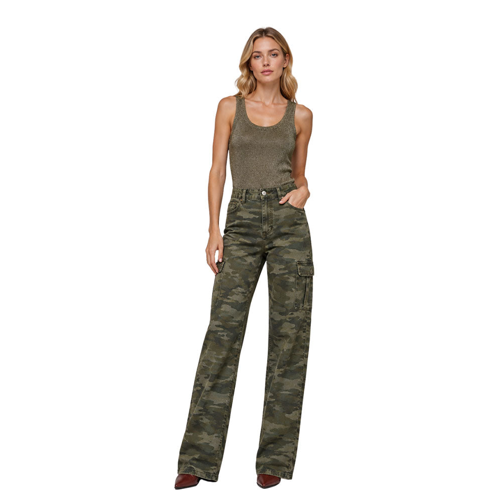 Vicolo lurex tank top