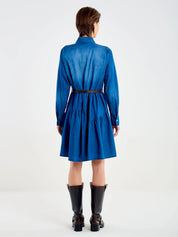Abito corto in chambray Vicolo - MYLILLY
