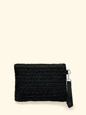 F**K Raffia Clutch