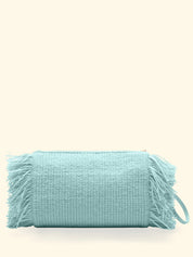 Pochette in paglia F**K