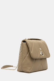 Patrizia Pepe Fly Padded Leather Shoulder Bag
