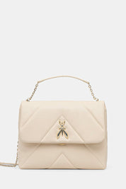 Borsa a spalla Fly Padded in pelle Patrizia Pepe