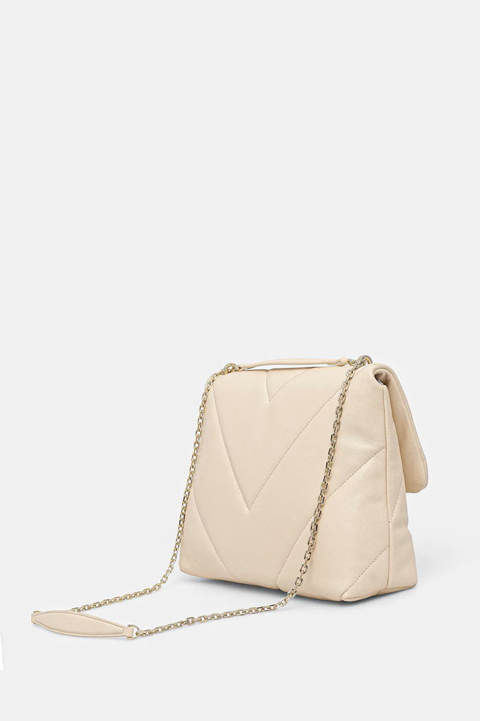 Borsa a spalla Fly Padded in pelle Patrizia Pepe