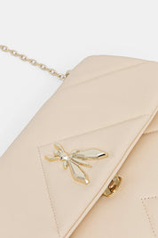 Borsa a spalla Fly Padded in pelle Patrizia Pepe