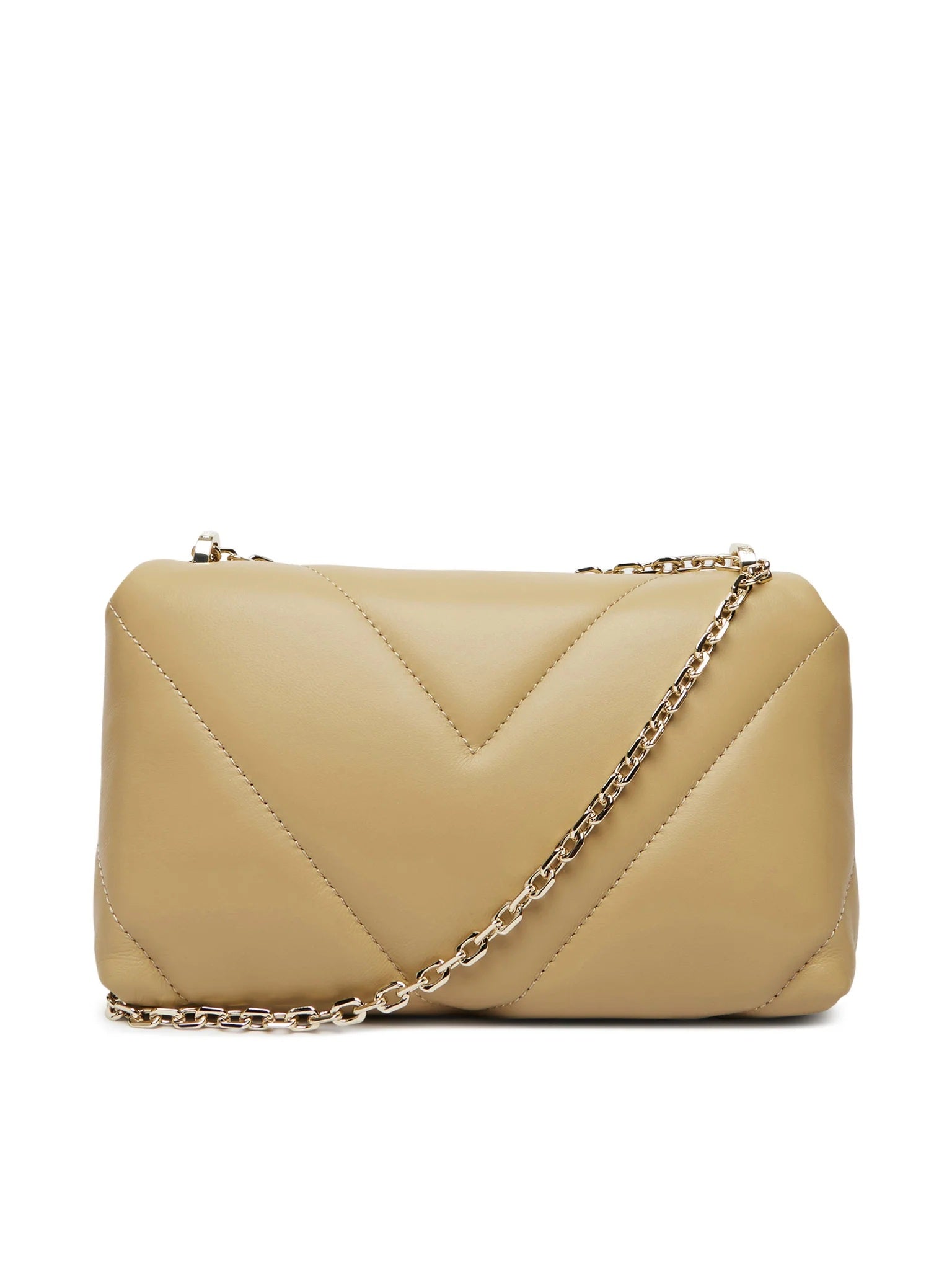 Patrizia Pepe Fly Padded Leather Shoulder Bag