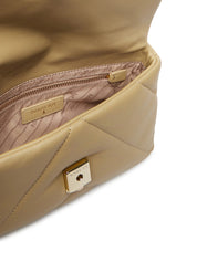 Patrizia Pepe Fly Padded Leather Shoulder Bag