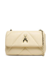 Patrizia Pepe Fly Padded Leather Shoulder Bag