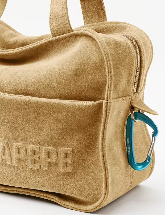 Borsa a spalla (IM)PERFECTION in suede Patrizia Pepe - MYLILLY