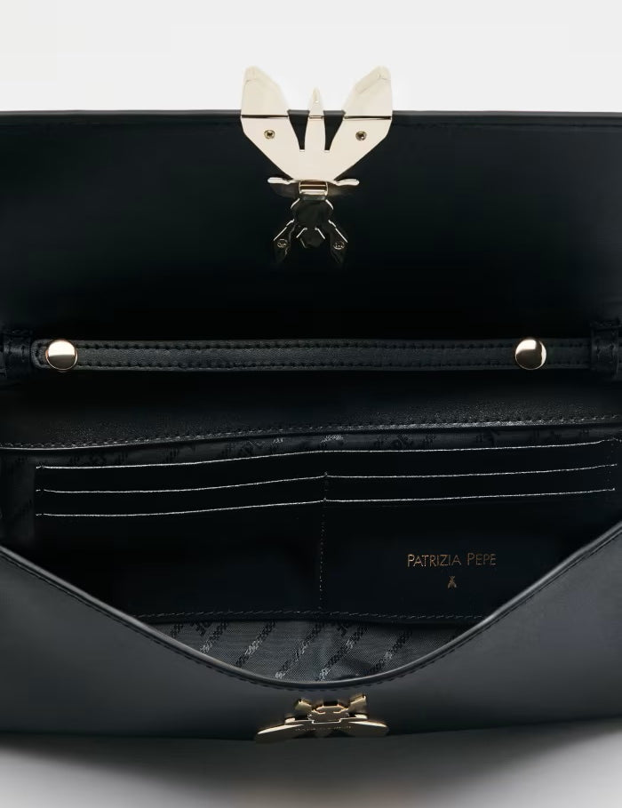 Borsa a spalla Square Essential Fly in pelle Patrizia Pepe - MYLILLY