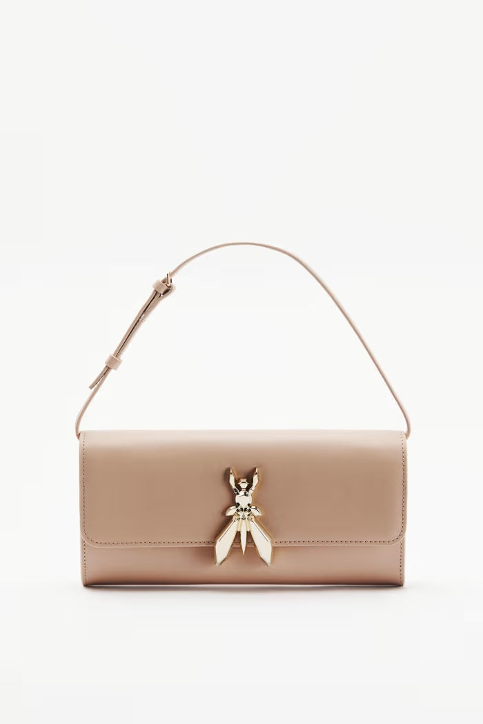 Borsa a spalla Square Essential Fly in pelle Patrizia Pepe - MYLILLY