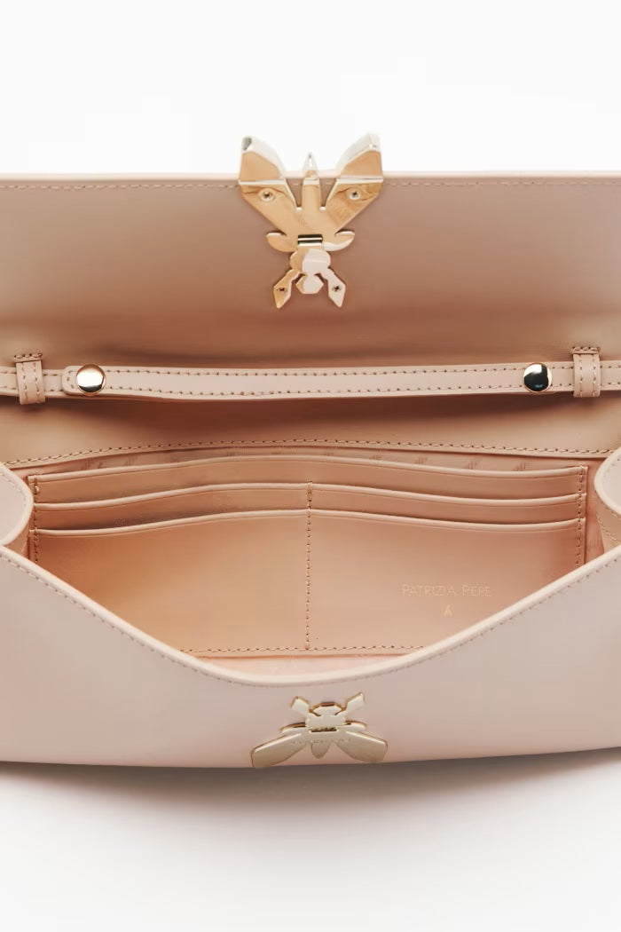 Borsa a spalla Square Essential Fly in pelle Patrizia Pepe - MYLILLY