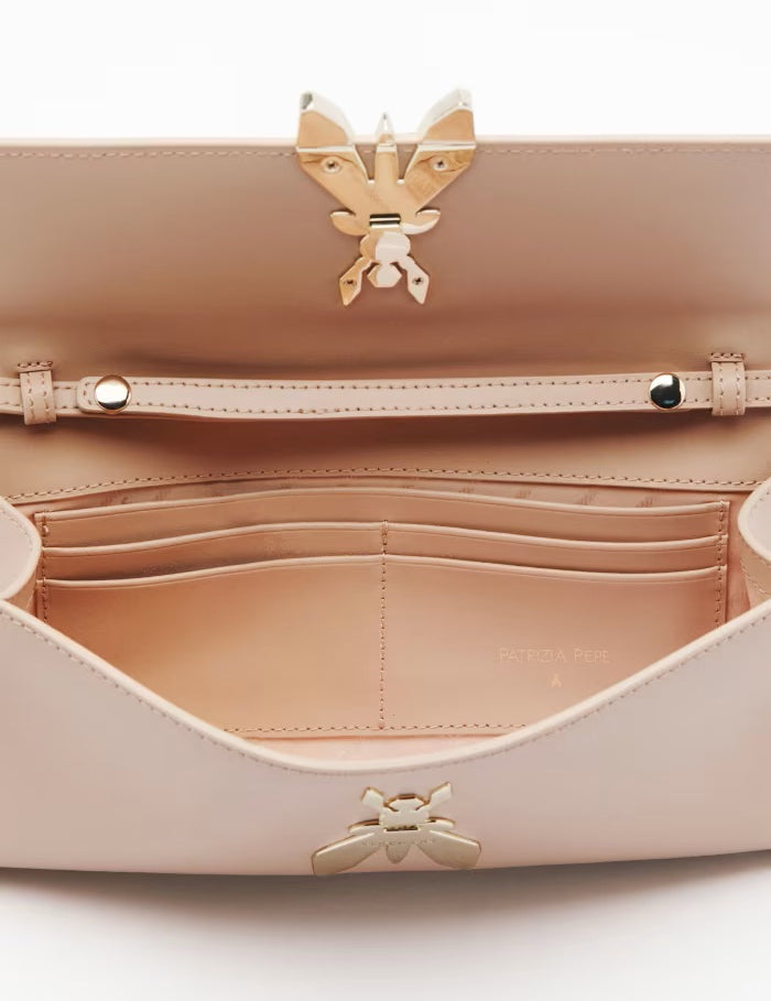 Borsa a spalla Square Essential Fly in pelle Patrizia Pepe - MYLILLY