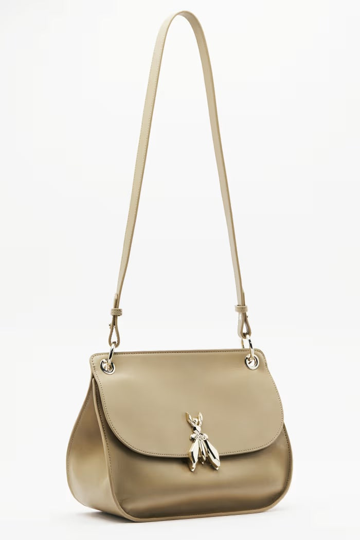 Borsa a spalla Soft Essential Fly in pelle Patrizia Pepe - MYLILLY