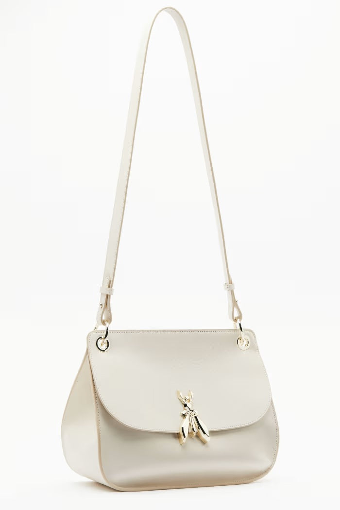Borsa a spalla Soft Essential Fly in pelle Patrizia Pepe - MYLILLY
