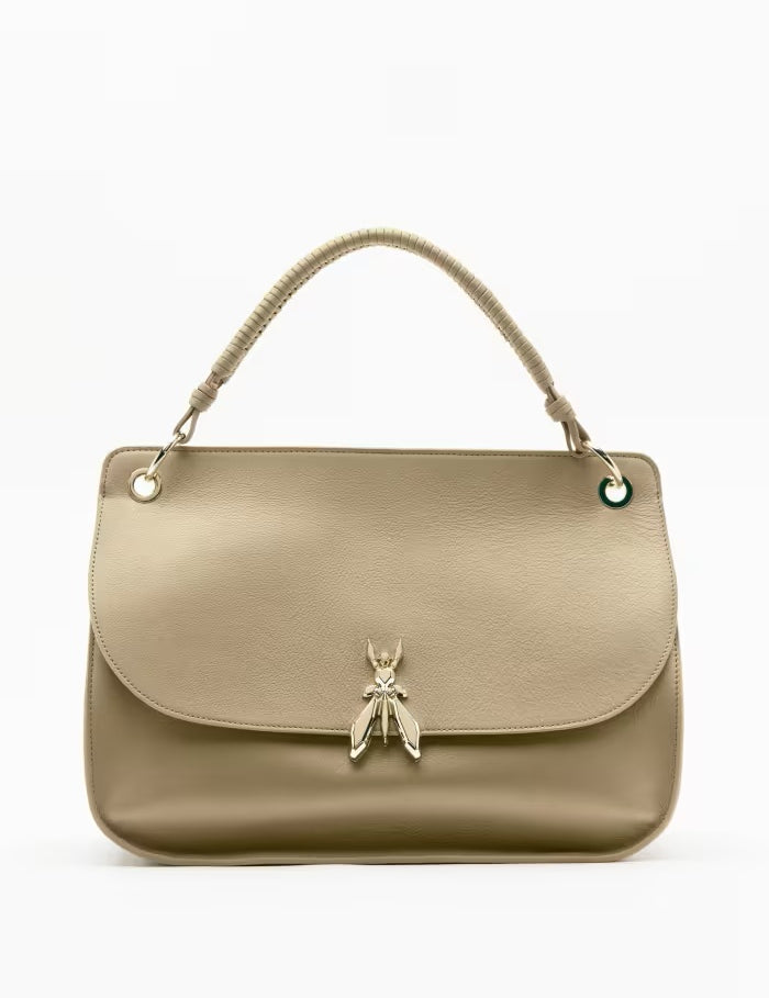 Borsa a spalla Soft Essential Fly in pelle Patrizia Pepe - MYLILLY