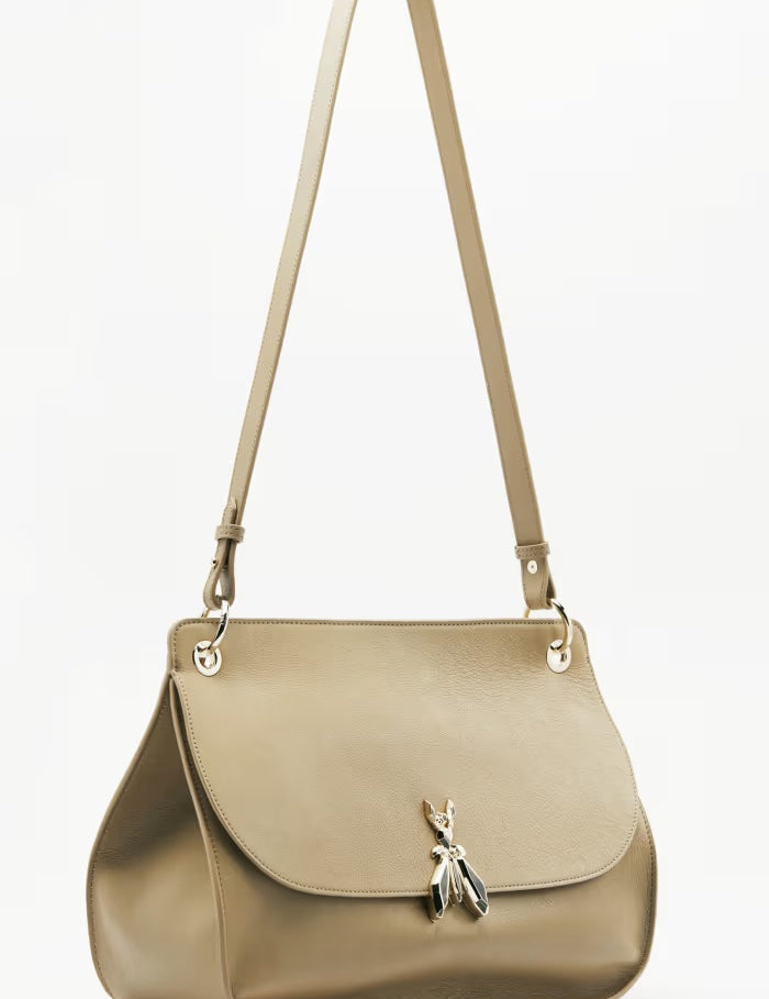 Borsa a spalla Soft Essential Fly in pelle Patrizia Pepe - MYLILLY